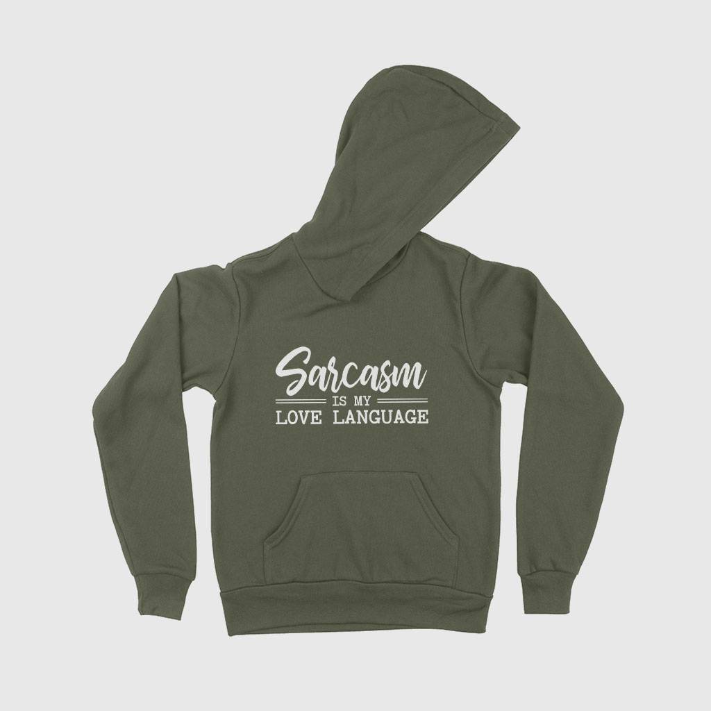 Sarcasm Is My Love Language Kids’ Sponge Fleece Hoodie Kids & Baby Kids’ Clothing Sarcasm Is My Love Language Kids' Sponge Fleece Hoodie Kids & Baby Kids' Clothing Color : Athletic Heather|Dark Gray Heather|Black|Military Green|Mauve