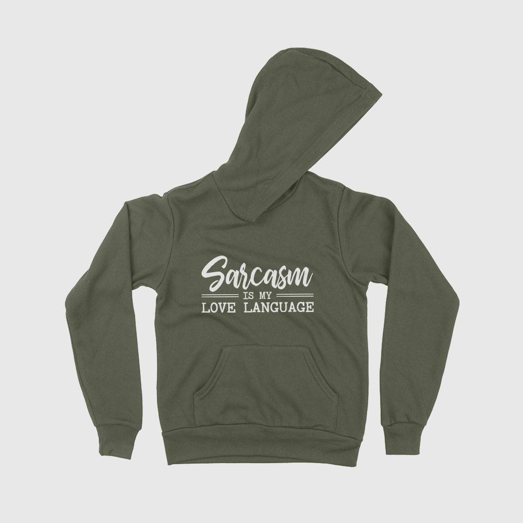 Sarcasm Is My Love Language Kids’ Sponge Fleece Hoodie Kids & Baby Kids’ Clothing Sarcasm Is My Love Language Kids' Sponge Fleece Hoodie Kids & Baby Kids' Clothing Color : Athletic Heather|Dark Gray Heather|Black|Military Green|Mauve