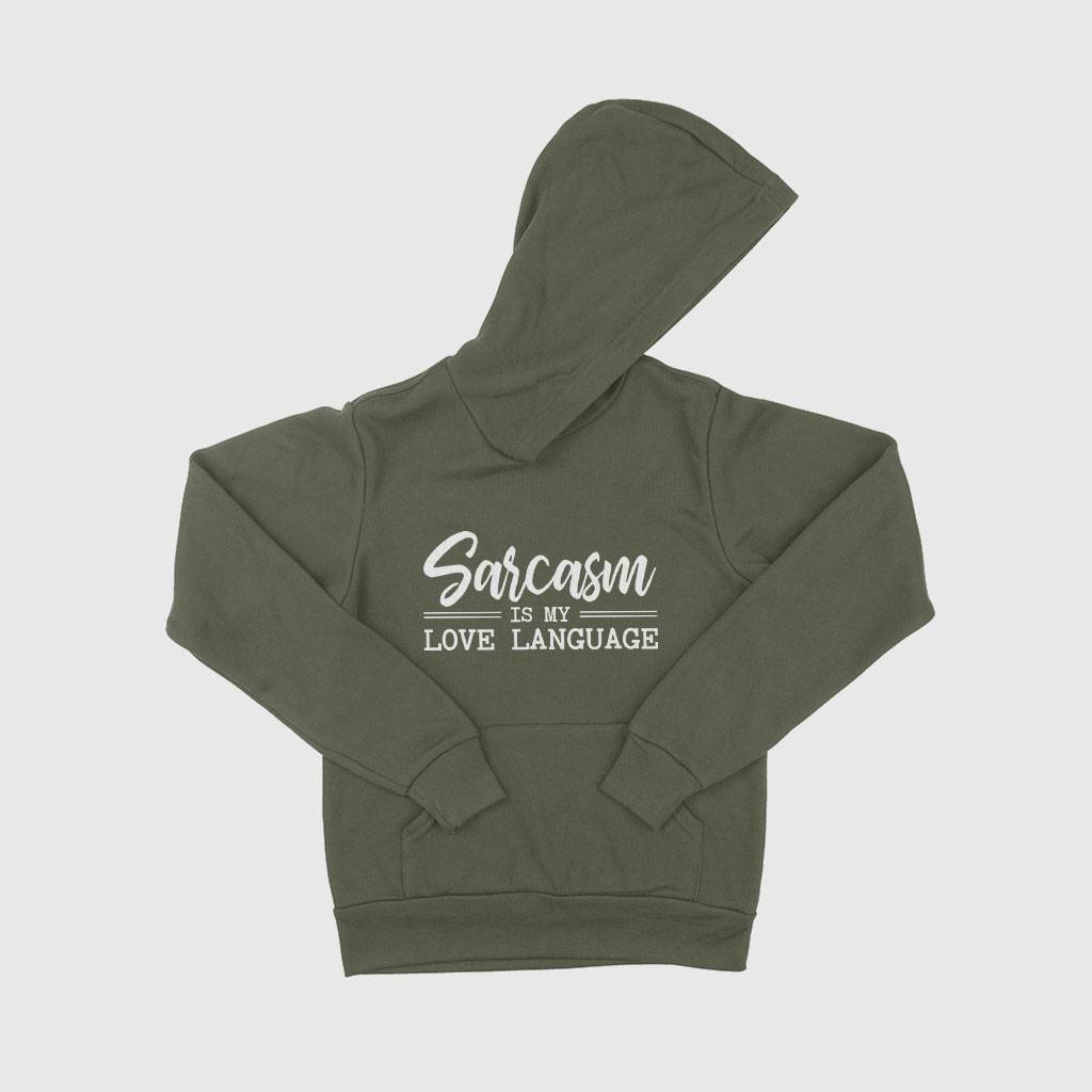 Sarcasm Is My Love Language Kids’ Sponge Fleece Hoodie Kids & Baby Kids’ Clothing Sarcasm Is My Love Language Kids' Sponge Fleece Hoodie Kids & Baby Kids' Clothing Color : Athletic Heather|Dark Gray Heather|Black|Military Green|Mauve