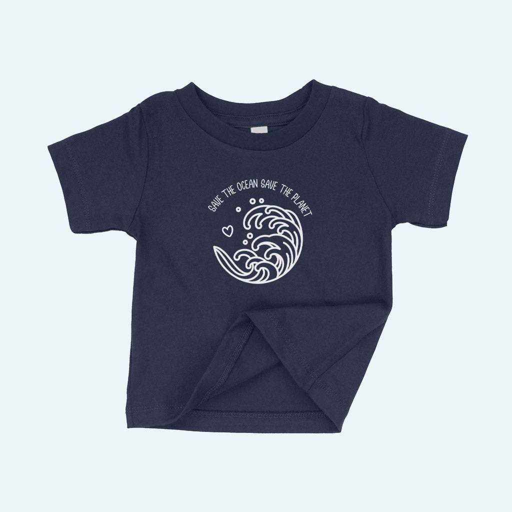 Save The Ocean Baby Jersey T-Shirt Baby Clothing Kids & Baby Save The Ocean Baby Jersey T-Shirt Baby Clothing Kids & Baby Color : White|Navy|Heather Columbia Blue|Pink