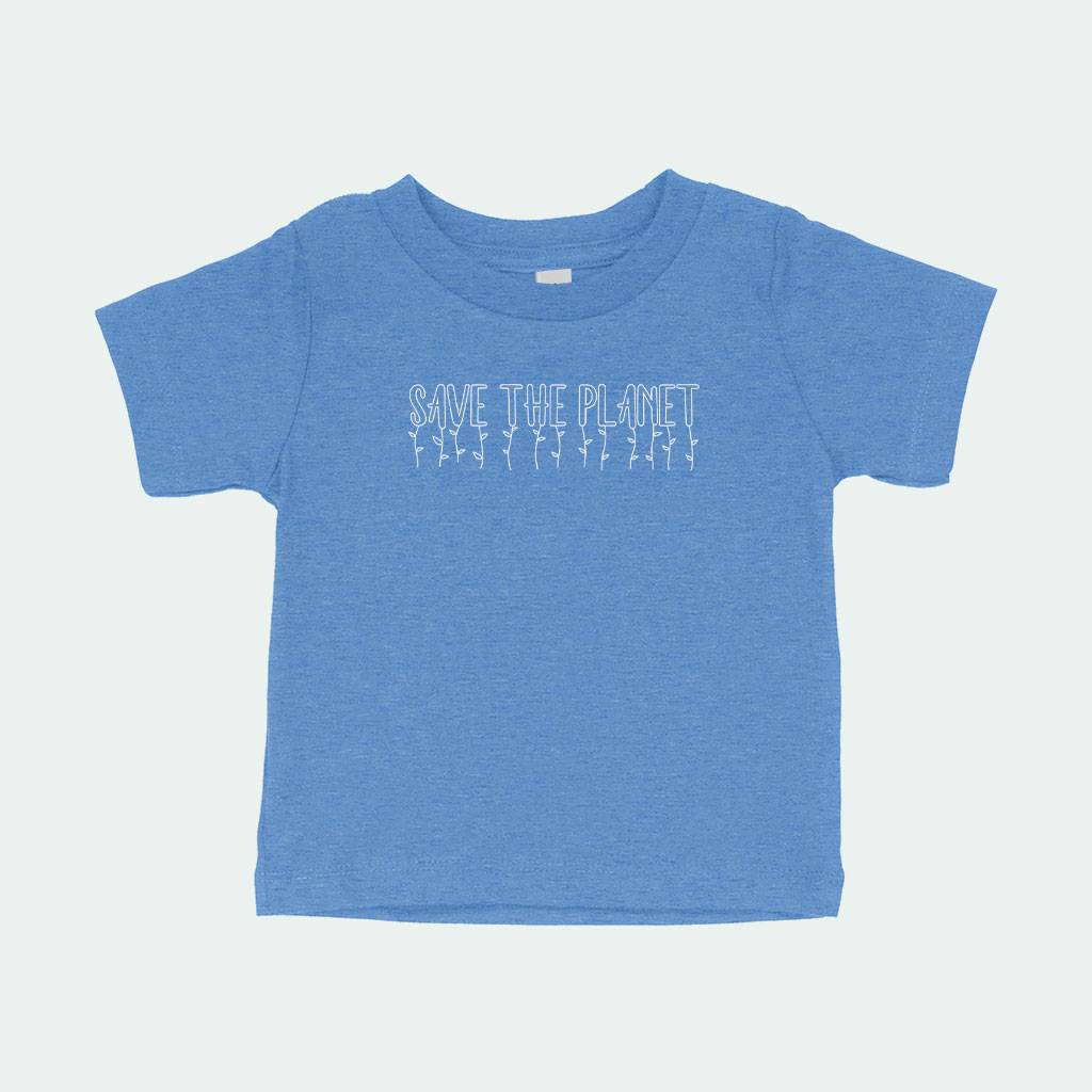 Save the Planet Baby Jersey T-Shirt Baby Clothing Kids & Baby Save the Planet Baby Jersey T-Shirt Baby Clothing Kids & Baby Color : White|Navy|Heather Columbia Blue|Pink