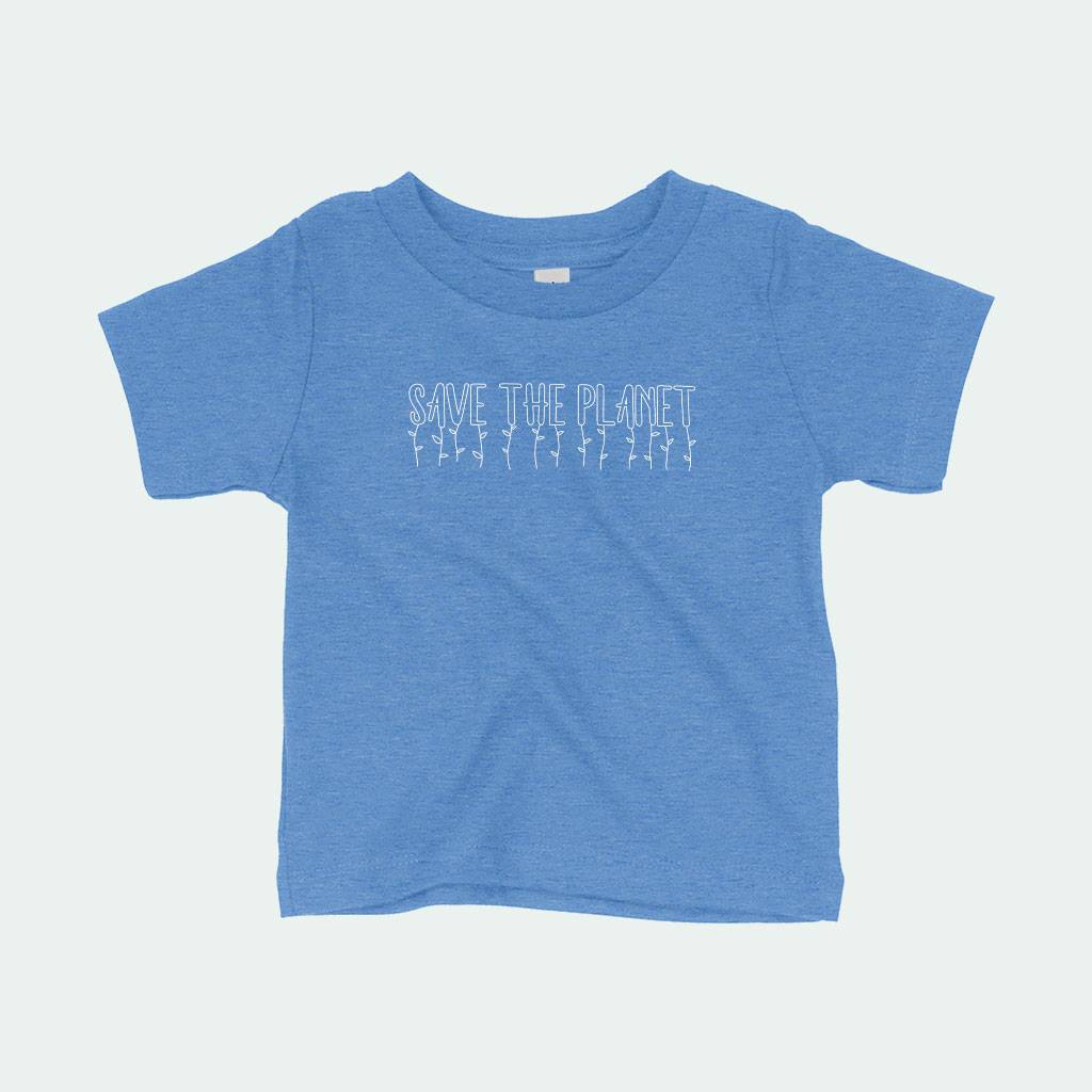 Save the Planet Baby Jersey T-Shirt Baby Clothing Kids & Baby Save the Planet Baby Jersey T-Shirt Baby Clothing Kids & Baby Color : White|Navy|Heather Columbia Blue|Pink