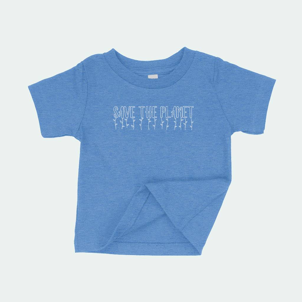 Save the Planet Baby Jersey T-Shirt Baby Clothing Kids & Baby Save the Planet Baby Jersey T-Shirt Baby Clothing Kids & Baby Color : White|Navy|Heather Columbia Blue|Pink