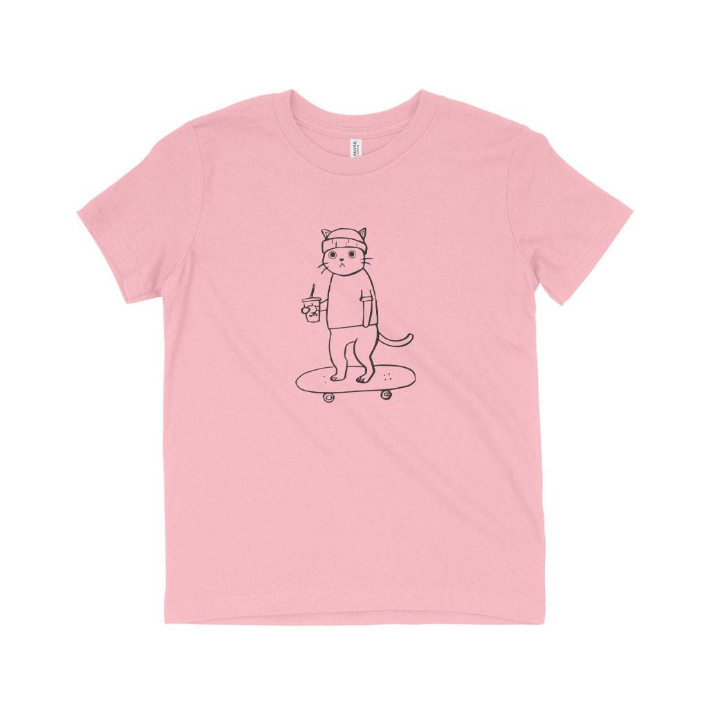 Skateboarding Cat Kids’ Jersey T-Shirt Kids & Baby Kids’ Clothing Skateboarding Cat Kids' Jersey T-Shirt Kids & Baby Kids' Clothing Color : White|Natural|Columbia Blue|Pink|Mustard