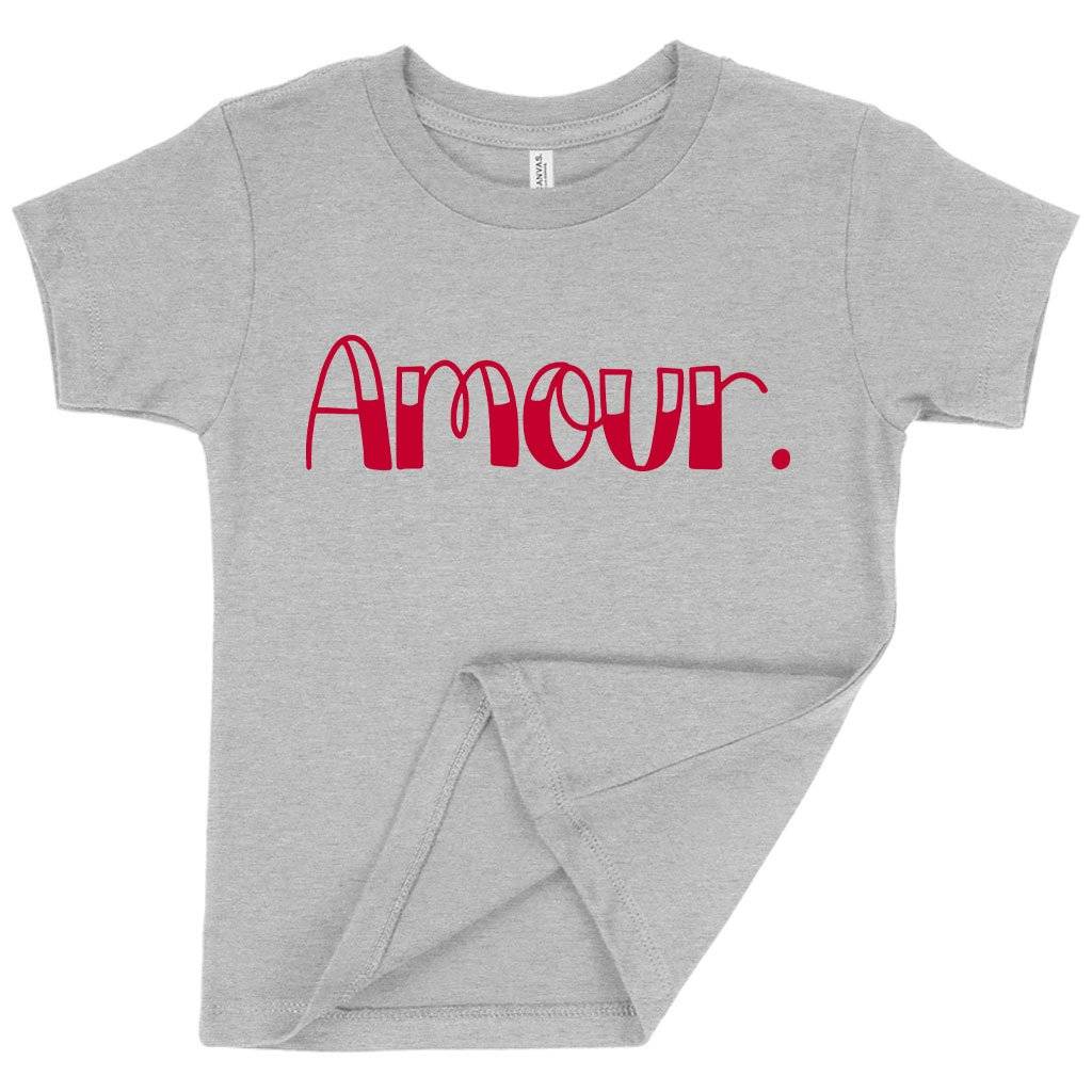 Toddler Amour T-Shirt – Love T-Shirt Kids & Baby Toddler Clothing Toddler Amour T-Shirt - Love T-Shirt Kids & Baby Toddler Clothing Color : Athletic Heather|Heather Columbia Blue|Heather Red