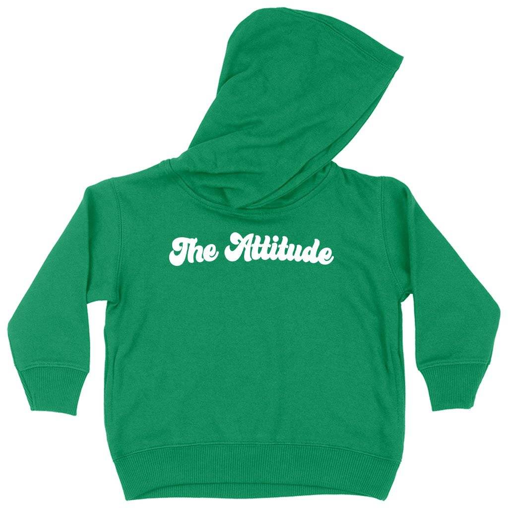 Toddler The Attitude Hoodie - Attitude Clothing Kids & Baby Toddler Clothing Color : Kelly|Red|Turquoise 