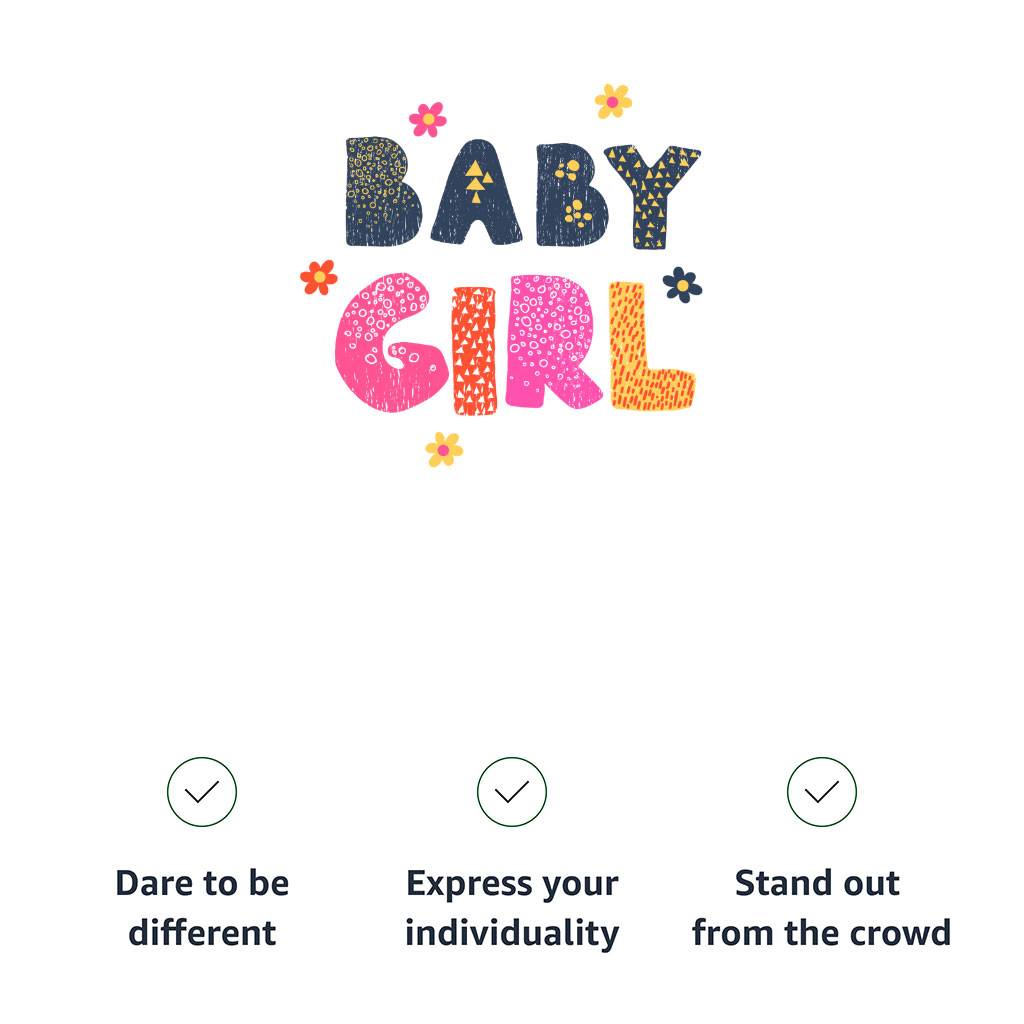 Baby Girl Toddler T-Shirt – Cute Kids’ T-Shirt – Graphic Tee Shirt for Toddler Toddler Clothing Baby Girl Toddler T-Shirt - Cute Kids' T-Shirt - Graphic Tee Shirt for Toddler Toddler Clothing Color : Black|Pink|White|Yellow