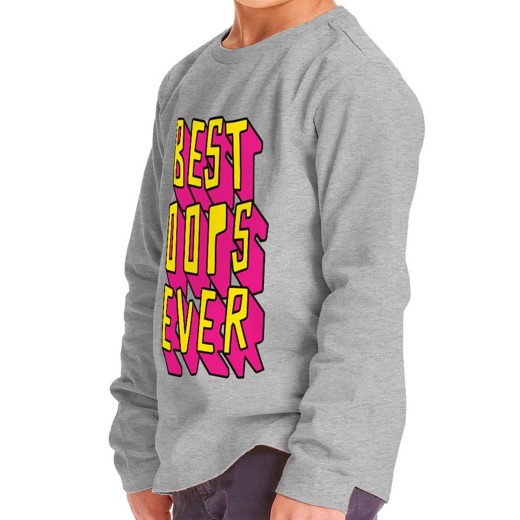 Best Oops Ever Toddler Long Sleeve T-Shirt – Funny Kids’ T-Shirt – Printed Long Sleeve Tee Toddler Clothing Best Oops Ever Toddler Long Sleeve T-Shirt - Funny Kids' T-Shirt - Printed Long Sleeve Tee Toddler Clothing Color : Athletic Heather|Black|Navy|White