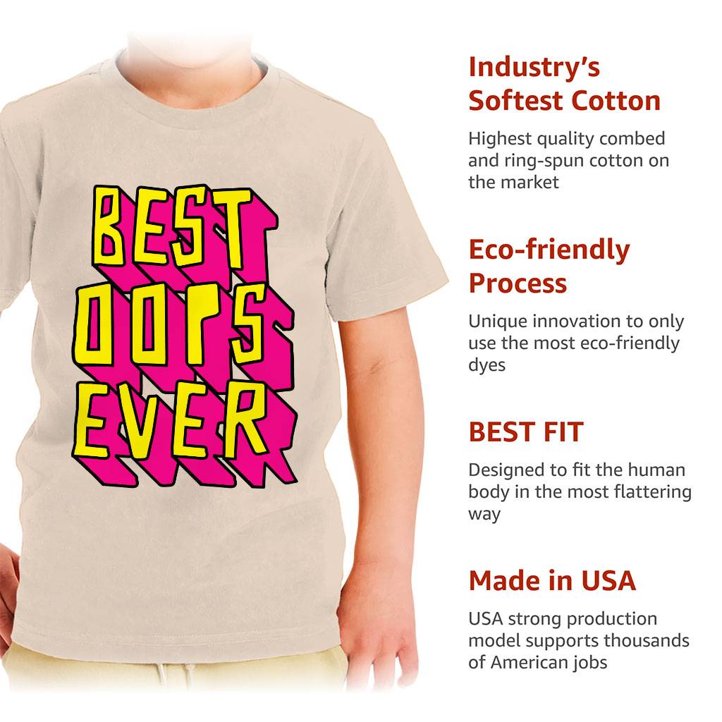 Best Oops Ever Toddler T-Shirt – Funny Kids’ T-Shirt – Printed Tee Shirt for Toddler Toddler Clothing Best Oops Ever Toddler T-Shirt - Funny Kids' T-Shirt - Printed Tee Shirt for Toddler Toddler Clothing Color : Black|Heather Dust|True Royal|White