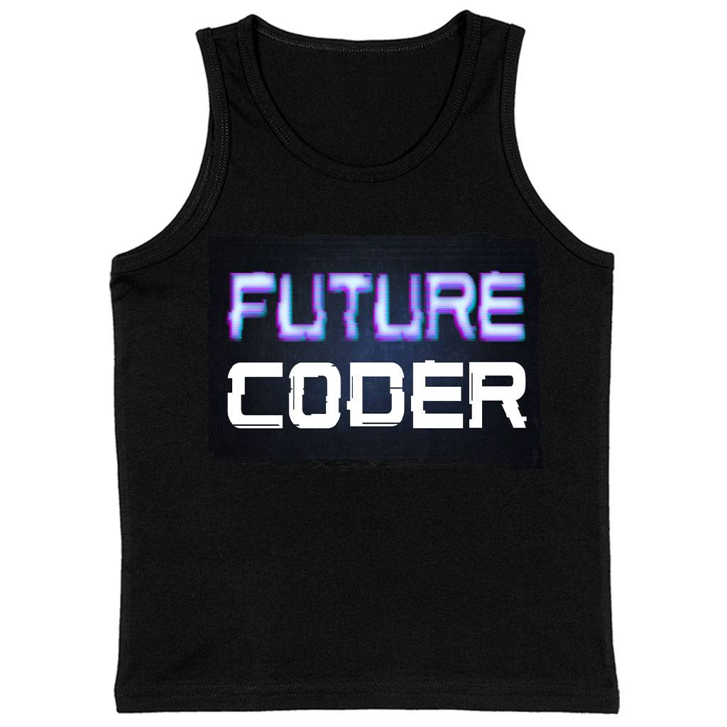 Coder Kids’ Jersey Tank – Funny Design Sleeveless T-Shirt – Graphic Kids’ Tank Top Kids’ Clothing Coder Kids' Jersey Tank - Funny Design Sleeveless T-Shirt - Graphic Kids' Tank Top Kids' Clothing Color : Athletic Heather|Black|White