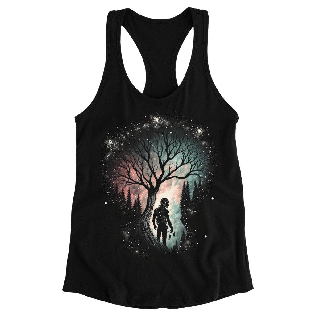 Cool Graphic Racerback Tank – Astronaut Tank – Tree Workout Tank Women Women’s Tops & Tees Cool Graphic Racerback Tank - Astronaut Tank - Tree Workout Tank Women Women's Tops & Tees Color : Black|Gray|White