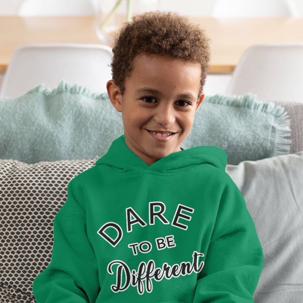 Dare to Be Different Toddler Hoodie – Cool Toddler Hooded Sweatshirt – Graphic Kids’ Hoodie Toddler Clothing Dare to Be Different Toddler Hoodie - Cool Toddler Hooded Sweatshirt - Graphic Kids' Hoodie Toddler Clothing Color : Black|Kelly|White