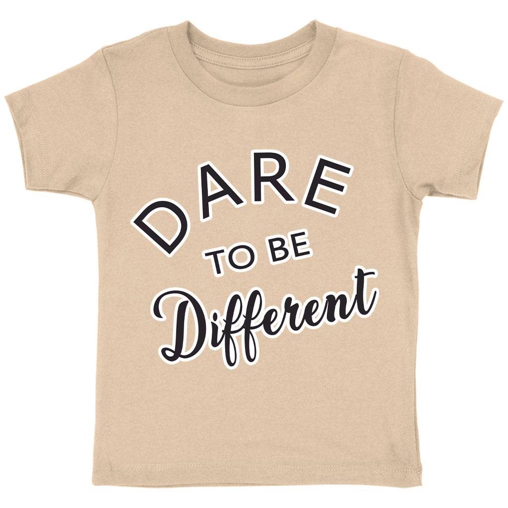 Dare to Be Different Toddler T-Shirt – Cool Kids’ T-Shirt – Graphic Tee Shirt for Toddler Toddler Clothing Dare to Be Different Toddler T-Shirt - Cool Kids' T-Shirt - Graphic Tee Shirt for Toddler Toddler Clothing Color : Athletic Heather|Heather Columbia Blue|Heather Dust