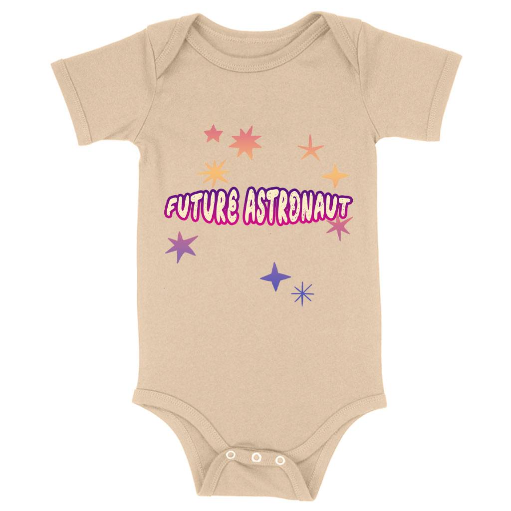 Future Astronaut Baby Jersey Onesie – Illustration Baby Bodysuit – Themed Baby One-Piece Baby Clothing Future Astronaut Baby Jersey Onesie - Illustration Baby Bodysuit - Themed Baby One-Piece Baby Clothing Color : Heather Dust|White|Yellow