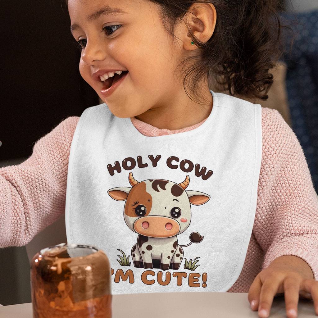 Holy Cow Baby Bibs – Kawaii Baby Feeding Bibs – Cartoon Bibs for Eating Baby Feeding Baby Stuff Holy Cow Baby Bibs - Kawaii Baby Feeding Bibs - Cartoon Bibs for Eating Baby Feeding Baby Stuff
