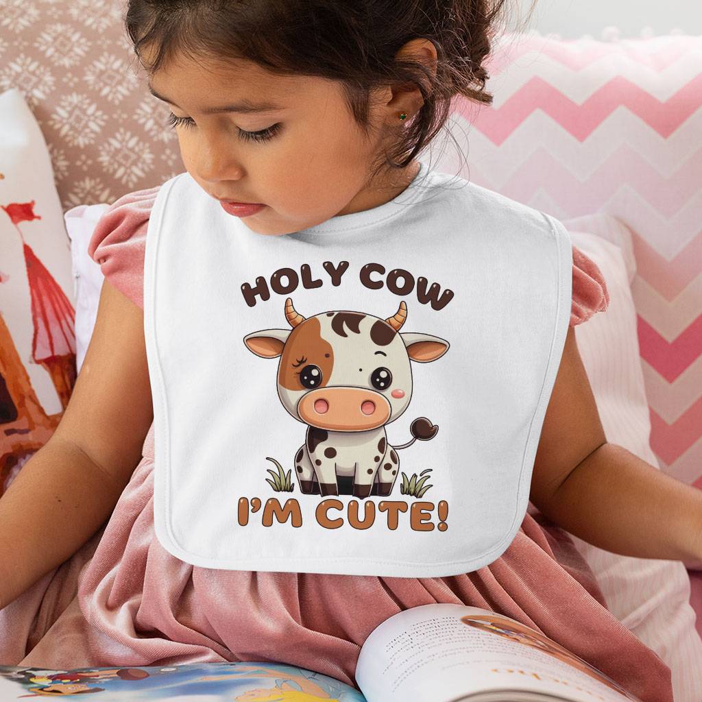 Holy Cow Baby Bibs – Kawaii Baby Feeding Bibs – Cartoon Bibs for Eating Baby Feeding Baby Stuff Holy Cow Baby Bibs - Kawaii Baby Feeding Bibs - Cartoon Bibs for Eating Baby Feeding Baby Stuff