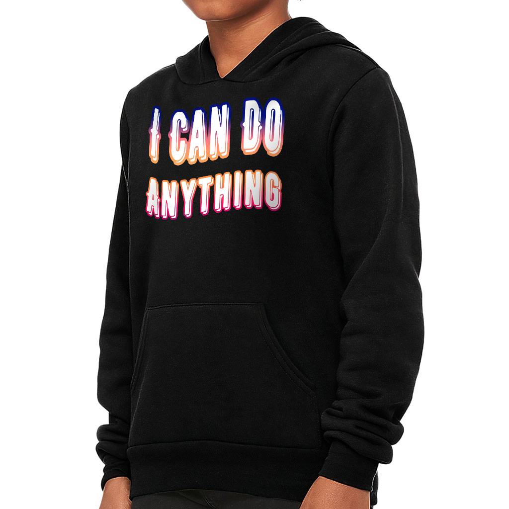 I Can Do Anything Kids’ Sponge Fleece Hoodie – Best Print Kids’ Hoodie – Graphic Hoodie for Kids Hoodies I Can Do Anything Kids' Sponge Fleece Hoodie - Best Print Kids' Hoodie - Graphic Hoodie for Kids Hoodies Color : Athletic Heather|Black|Military Green|Navy