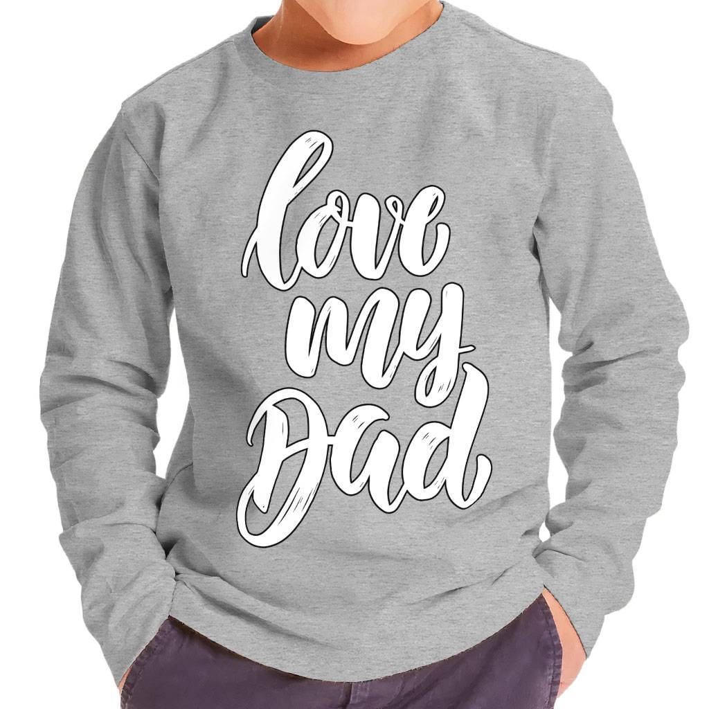 I Love My Dad Toddler Long Sleeve T-Shirt – Cute Kids’ T-Shirt – Quotes Long Sleeve Tee Toddler Clothing I Love My Dad Toddler Long Sleeve T-Shirt - Cute Kids' T-Shirt - Quotes Long Sleeve Tee Toddler Clothing Color : Athletic Heather|Black|Navy|White