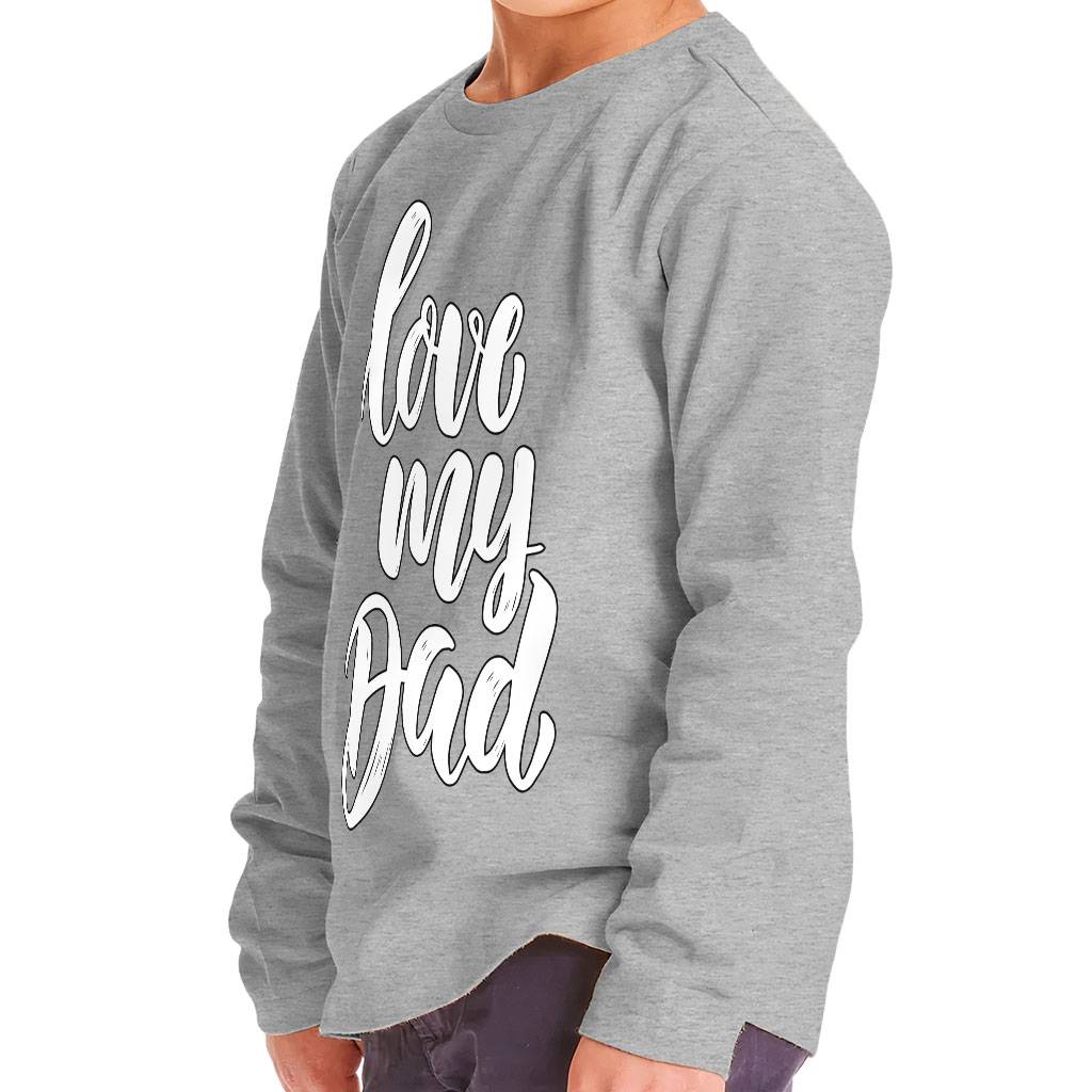 I Love My Dad Toddler Long Sleeve T-Shirt – Cute Kids’ T-Shirt – Quotes Long Sleeve Tee Toddler Clothing I Love My Dad Toddler Long Sleeve T-Shirt - Cute Kids' T-Shirt - Quotes Long Sleeve Tee Toddler Clothing Color : Athletic Heather|Black|Navy|White