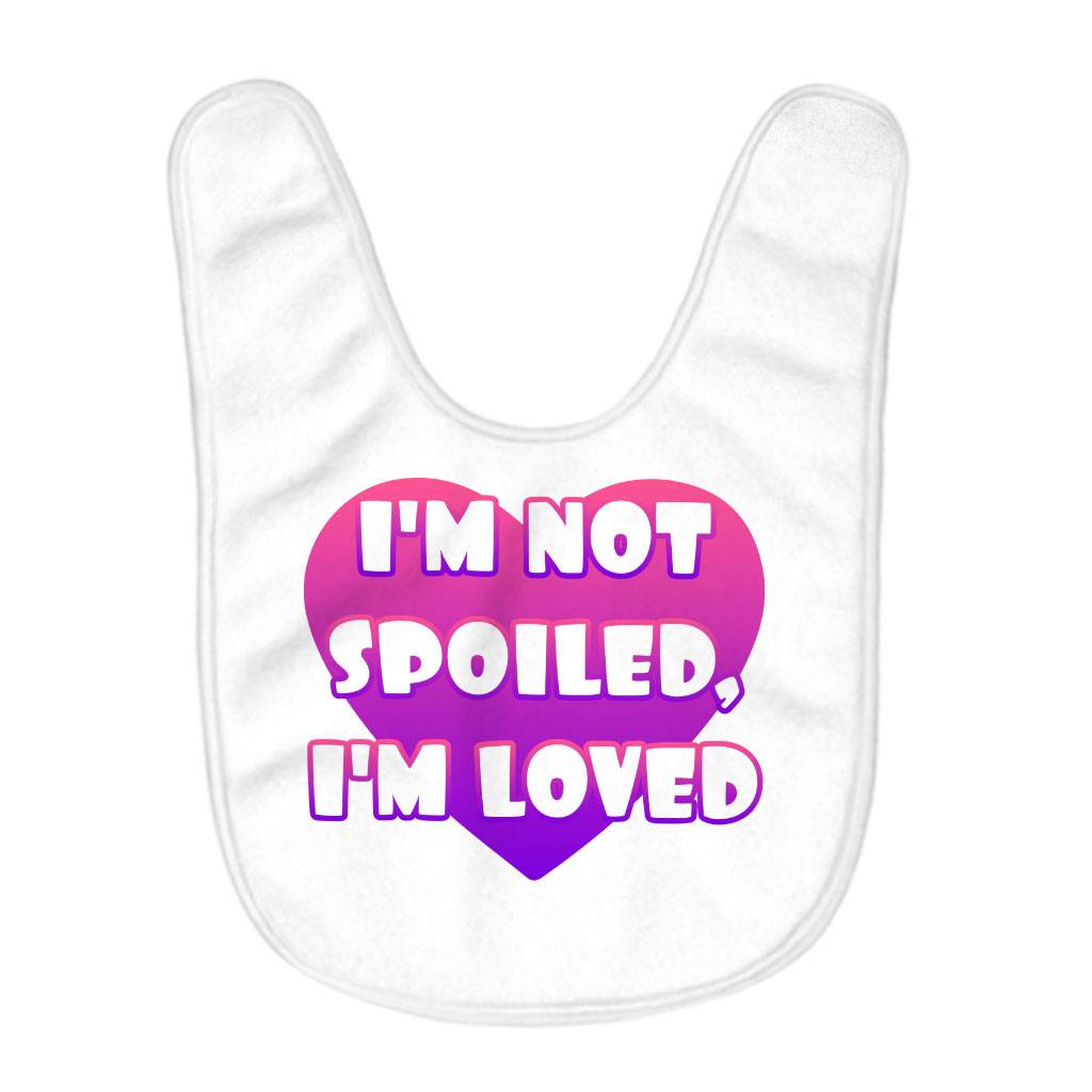 I am Loved Baby Bibs – I am Not Spoiled Baby Feeding Bibs – Themed Bibs for Eating Baby Feeding Baby Stuff I am Loved Baby Bibs - I am Not Spoiled Baby Feeding Bibs - Themed Bibs for Eating Baby Feeding Baby Stuff