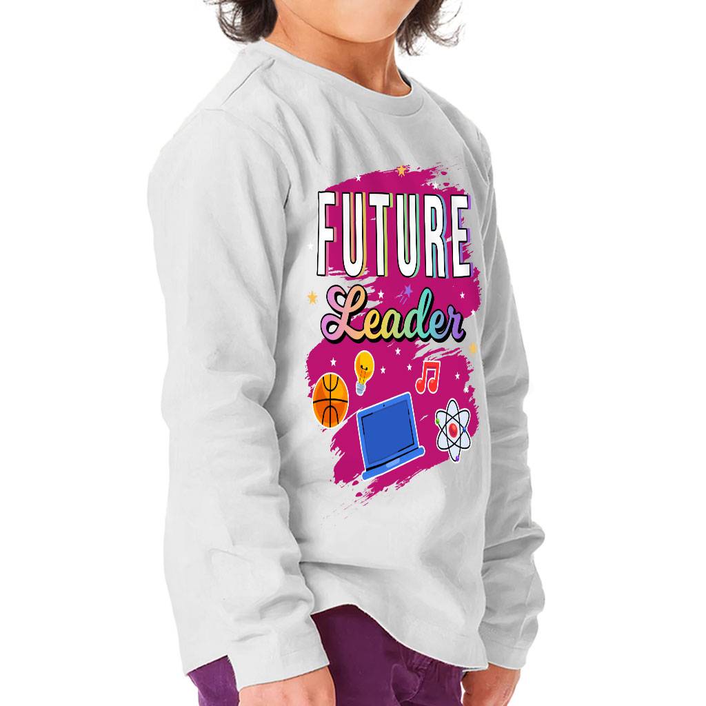 I’m a Future Leader Toddler Long Sleeve T-Shirt – Cool Design Kids’ T-Shirt – Graphic Long Sleeve Tee Toddler Clothing I'm a Future Leader Toddler Long Sleeve T-Shirt - Cool Design Kids' T-Shirt - Graphic Long Sleeve Tee Toddler Clothing Color : Athletic Heather|Black|Pink|White