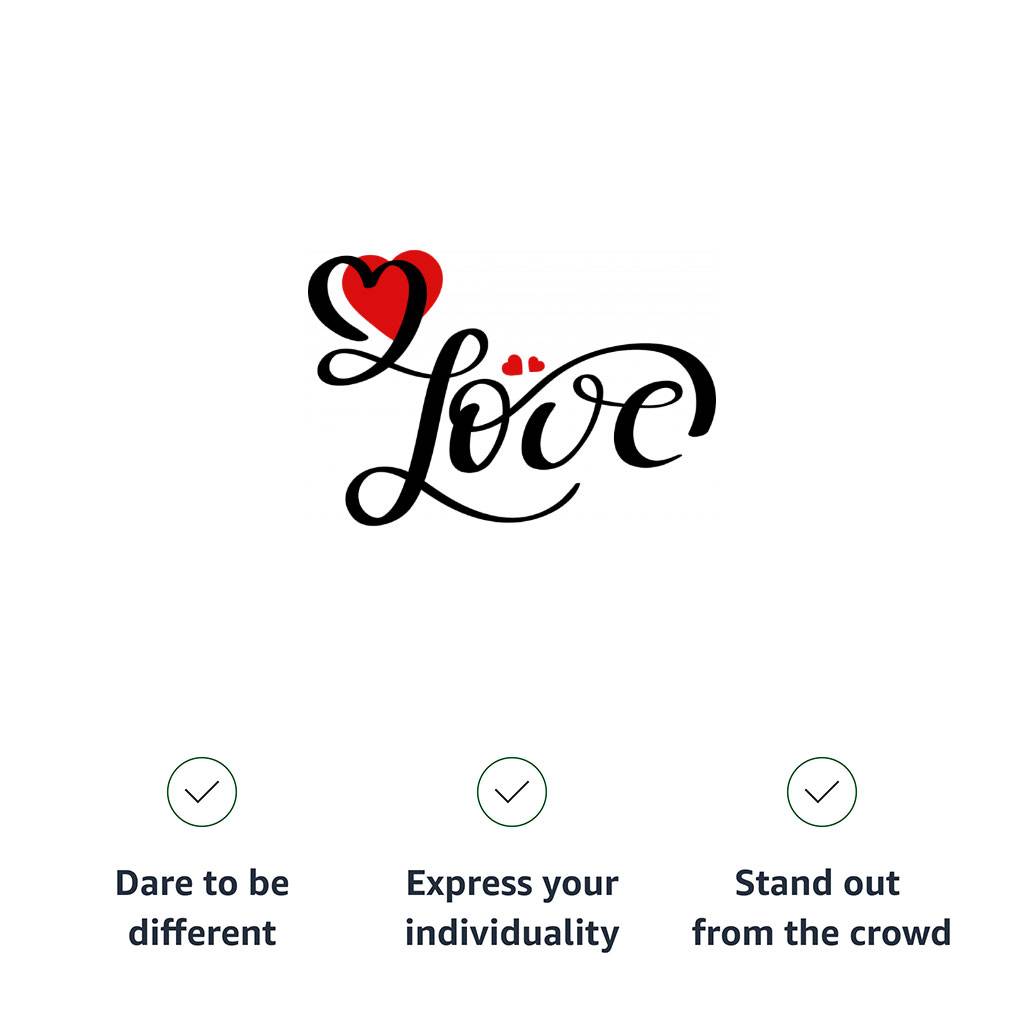 Love Kids’ T-Shirt – Heart Print T-Shirt – Cute Design Tee Shirt for Kids Kids’ Clothing Love Kids' T-Shirt - Heart Print T-Shirt - Cute Design Tee Shirt for Kids Kids' Clothing Color : Black|Natural|Pink|White