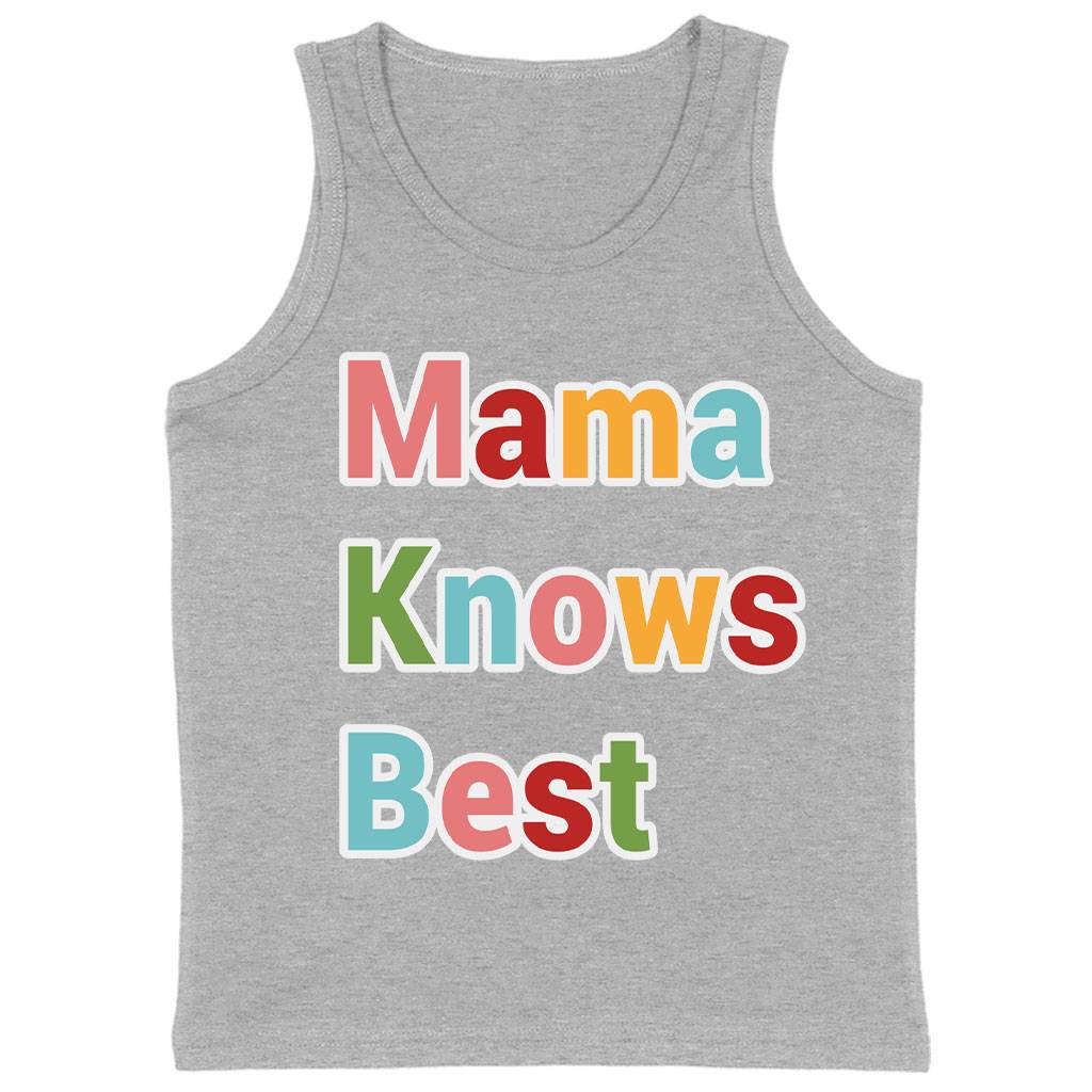 Mama Knows Best Kids’ Jersey Tank – Colorful Sleeveless T-Shirt – Cute Kids’ Tank Top Kids’ Clothing Mama Knows Best Kids' Jersey Tank - Colorful Sleeveless T-Shirt - Cute Kids' Tank Top Kids' Clothing Color : Athletic Heather|Black|White
