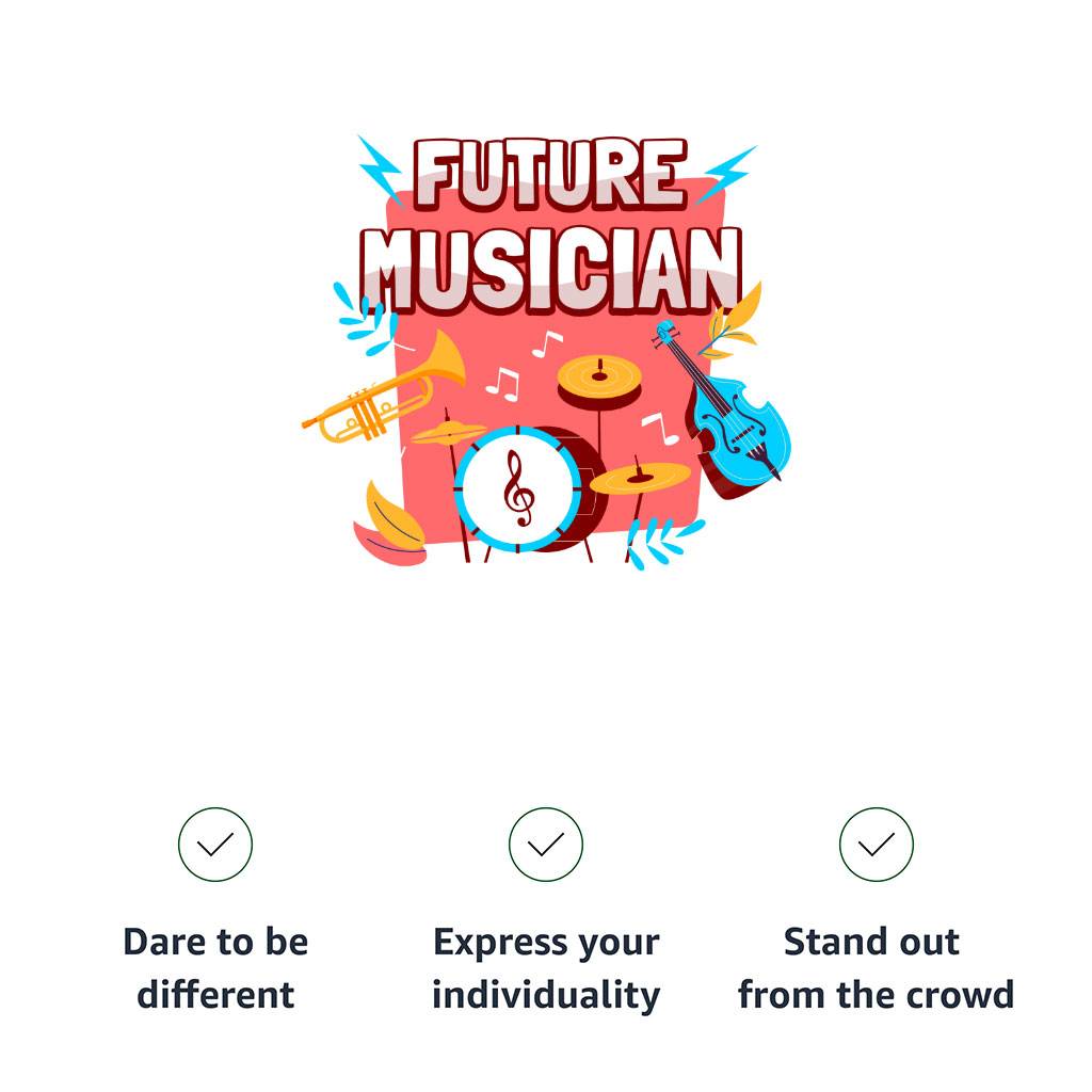 Musician Toddler Long Sleeve T-Shirt – Funny Kids’ T-Shirt – Illustration Long Sleeve Tee Toddler Clothing Musician Toddler Long Sleeve T-Shirt - Funny Kids' T-Shirt - Illustration Long Sleeve Tee Toddler Clothing Color : Athletic Heather|Black|Pink|White