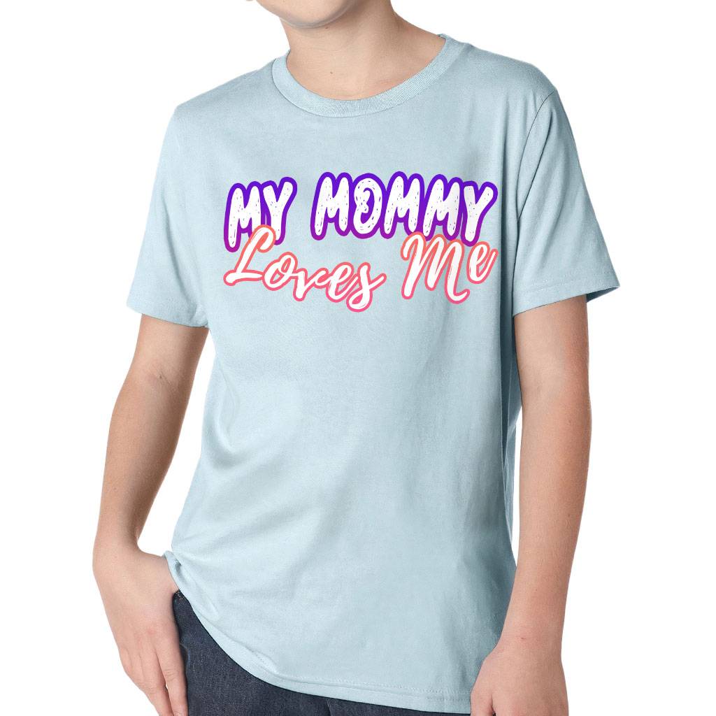 My Mom Loves Me Kids’ Classic Fit T-Shirt – Kawaii T-Shirt – Themed Classic Fit Tee T-Shirts My Mom Loves Me Kids' Classic Fit T-Shirt - Kawaii T-Shirt - Themed Classic Fit Tee T-Shirts Color : Heavy Metal|Light Blue|Midnight Navy|White