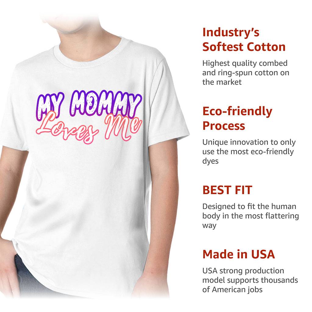 My Mom Loves Me Kids’ Classic Fit T-Shirt – Kawaii T-Shirt – Themed Classic Fit Tee T-Shirts My Mom Loves Me Kids' Classic Fit T-Shirt - Kawaii T-Shirt - Themed Classic Fit Tee T-Shirts Color : Heavy Metal|Light Blue|Midnight Navy|White