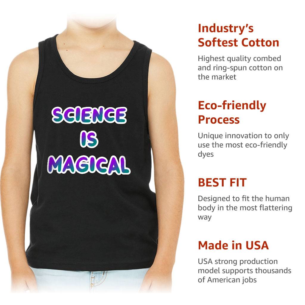 Science Kids’ Jersey Tank – Cool Sleeveless T-Shirt – Themed Kids’ Tank Top Kids’ Clothing Science Kids' Jersey Tank - Cool Sleeveless T-Shirt - Themed Kids' Tank Top Kids' Clothing Color : Athletic Heather|Black|Pink|White