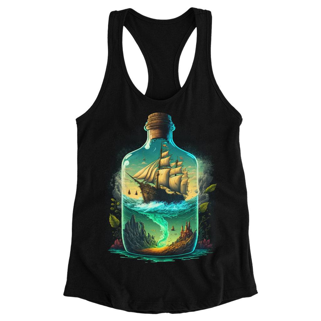 Ship Racerback Tank – Cool Graphic Tank – Best Design Workout Tank Women Women’s Tops & Tees Ship Racerback Tank - Cool Graphic Tank - Best Design Workout Tank Women Women's Tops & Tees Color : Black|Gray|White