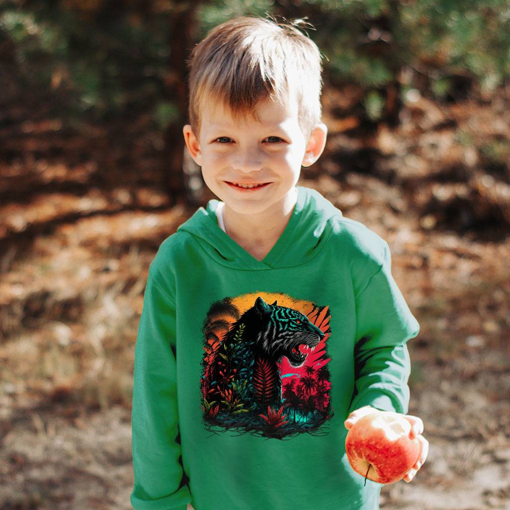 Tiger Print Toddler Hoodie – Illustration Toddler Hooded Sweatshirt – Themed Kids’ Hoodie Hoodies Toddler Clothing Tiger Print Toddler Hoodie - Illustration Toddler Hooded Sweatshirt - Themed Kids' Hoodie Hoodies Toddler Clothing Color : Black|Kelly|White