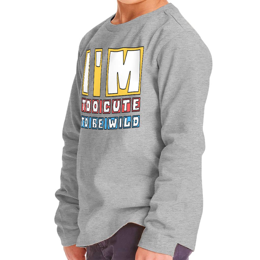 Too Cute Toddler Long Sleeve T-Shirt – Quote Kids’ T-Shirt – Funny Design Long Sleeve Tee T-Shirts Toddler Clothing Too Cute Toddler Long Sleeve T-Shirt - Quote Kids' T-Shirt - Funny Design Long Sleeve Tee T-Shirts Toddler Clothing Color : Athletic Heather|Black|Navy|White