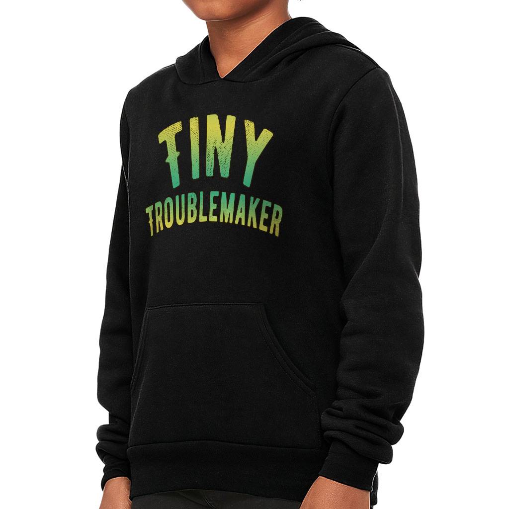 Troublemaker Kids’ Sponge Fleece Hoodie – Trendy Kids’ Hoodie – Cool Hoodie for Kids Kids’ Clothing Troublemaker Kids' Sponge Fleece Hoodie - Trendy Kids' Hoodie - Cool Hoodie for Kids Kids' Clothing Color : Athletic Heather|Black|Military Green|Navy