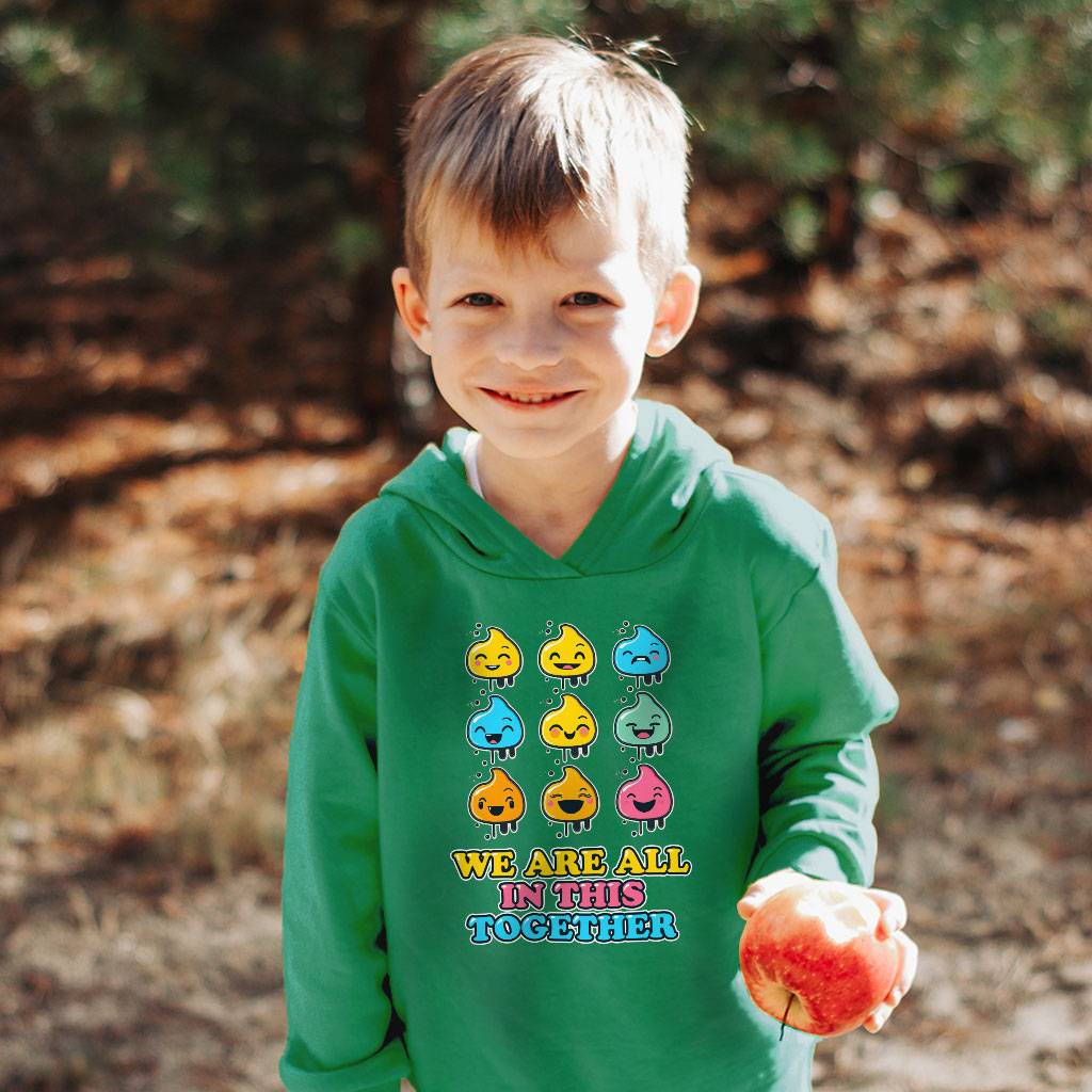 We are All in This Together Toddler Hoodie – Kawaii Toddler Hooded Sweatshirt – Cute Design Kids’ Hoodie Hoodies Toddler Clothing We are All in This Together Toddler Hoodie - Kawaii Toddler Hooded Sweatshirt - Cute Design Kids' Hoodie Hoodies Toddler Clothing Color : Black|Kelly|White