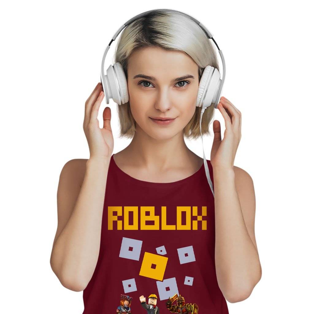 Women’s Muscle Funny Roblox Tank – Roblox Characters Tank Women Women’s Tops & Tees Women's Muscle Funny Roblox Tank - Roblox Characters Tank Women Women's Tops & Tees Color : Black|Maroon|White
