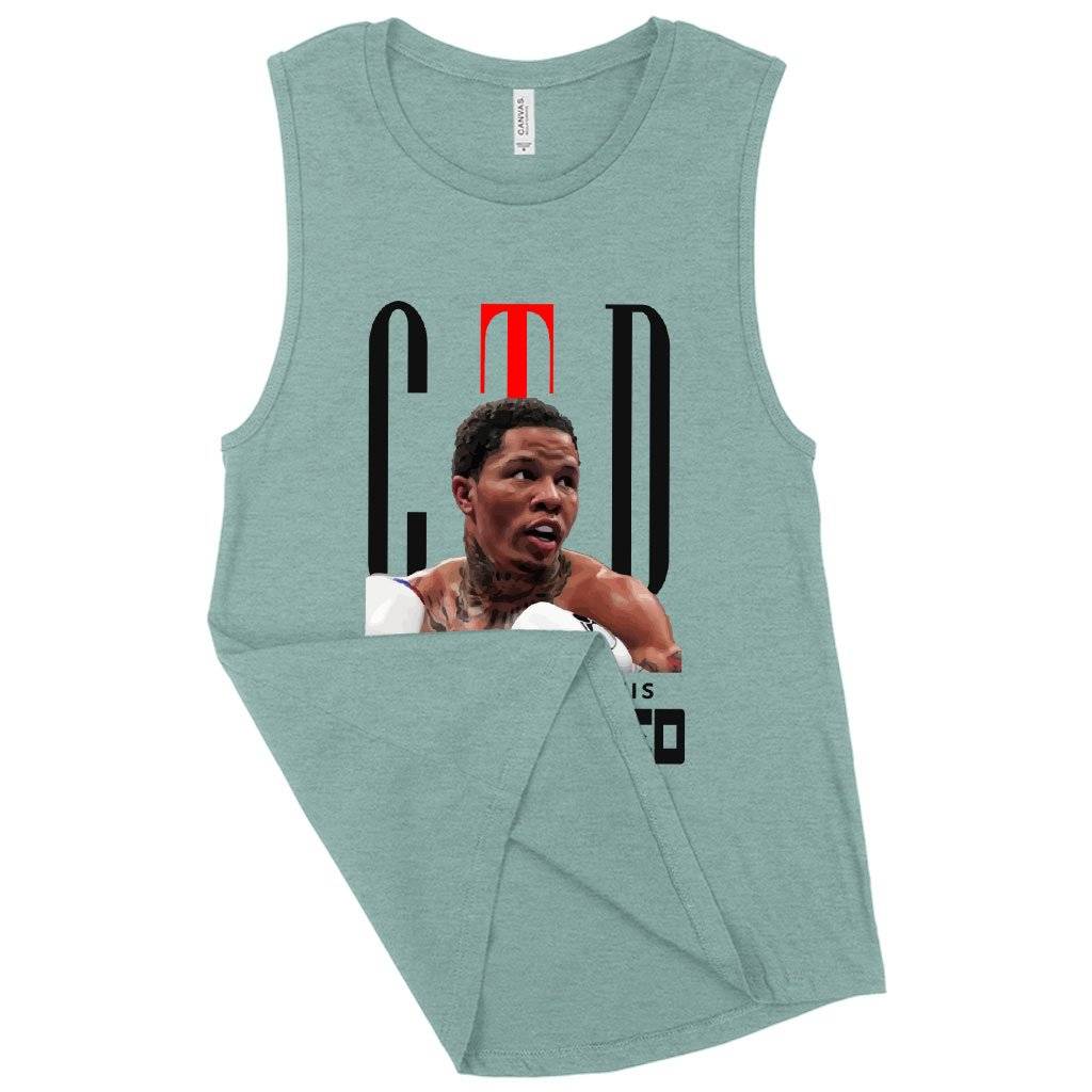 Women’s Muscle Gervonta Davis Tank – Boxing Tank Women Women’s Tops & Tees Women's Muscle Gervonta Davis Tank - Boxing Tank Women Women's Tops & Tees Color : White|Heather Dusty Blue|Black