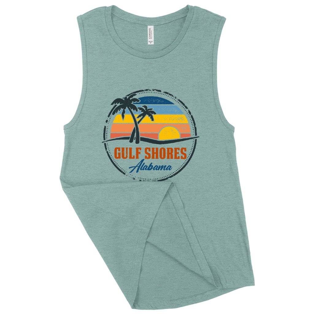 Women’s Muscle Gulf Shores Tank – Alabama Tank Women Women’s Tops & Tees Women's Muscle Gulf Shores Tank - Alabama Tank Women Women's Tops & Tees Color : Heather Mustard|Heather Dusty Blue|Maroon