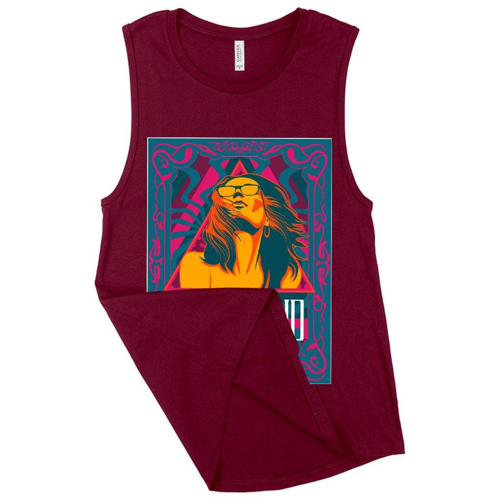 Women’s Muscle Hawkwind Tank – Vintage Hawkwind Band Tanks Women Women’s Tops & Tees Women's Muscle Hawkwind Tank - Vintage Hawkwind Band Tanks Women Women's Tops & Tees Color : White|Maroon|Heather Mustard