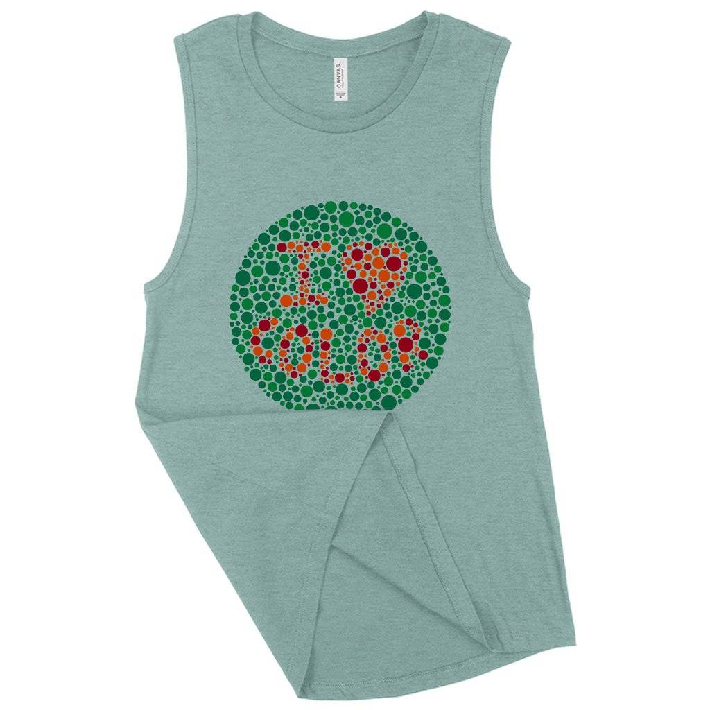 Women’s Muscle I Love Color Tank – Color Blind Test Tank Women Women’s Tops & Tees Women's Muscle I Love Color Tank - Color Blind Test Tank Women Women's Tops & Tees Color : Heather Mustard|Heather Dusty Blue|White