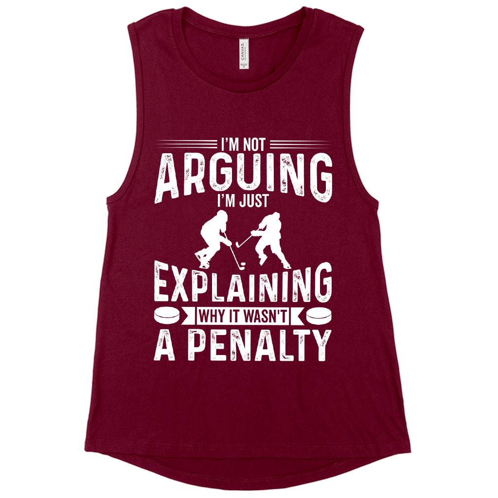 Women’s Muscle I’m Not Arguing Tank – Funny Hockey Tanks Women Women’s Tops & Tees Women's Muscle I’m Not Arguing Tank - Funny Hockey Tanks Women Women's Tops & Tees Color : Maroon|White|Black