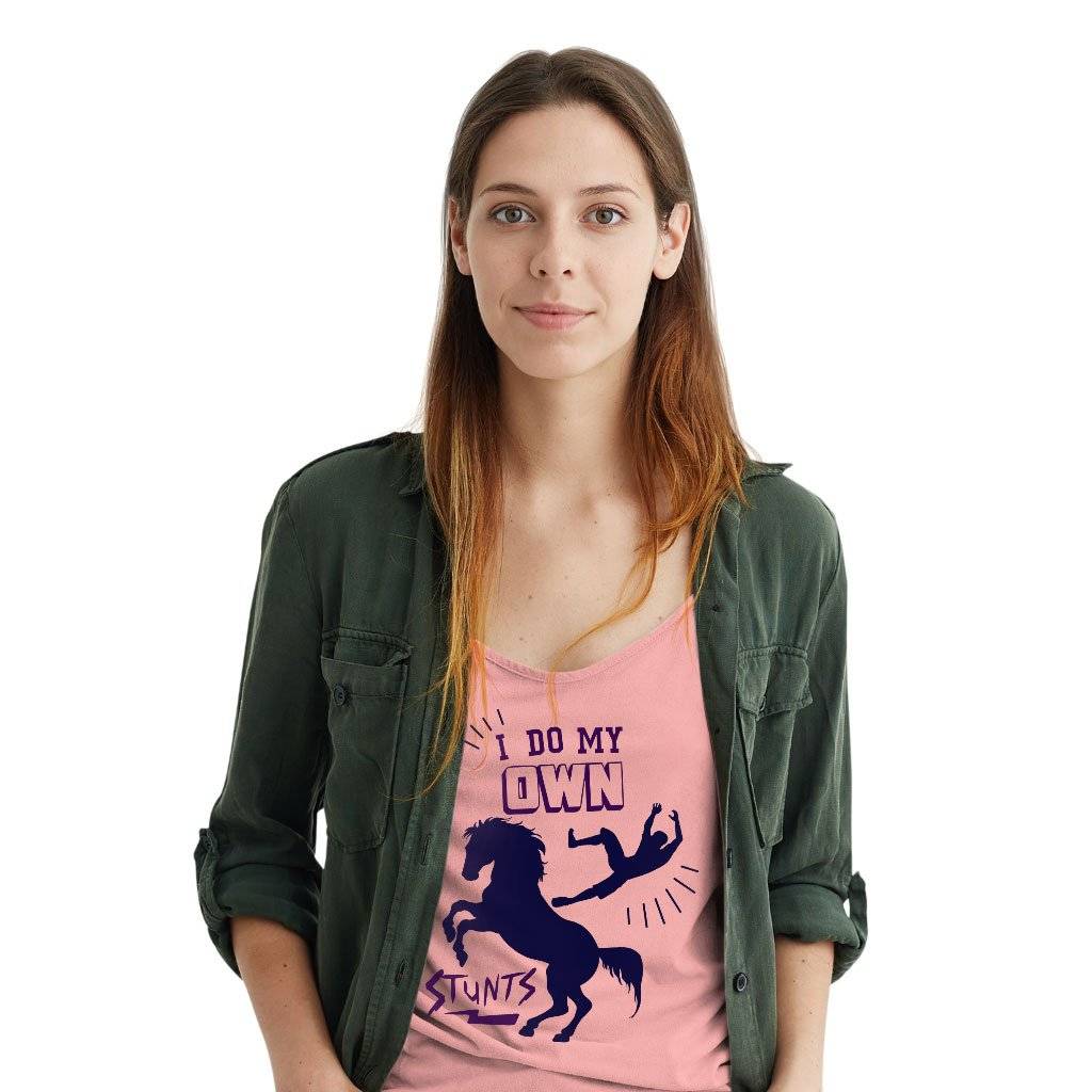 Women’s Racerback I Do My Own Stunts Tank – Horse Tanks with Sayings – Funny Quotes About Horse Riding Women Women’s Tops & Tees Women's Racerback I Do My Own Stunts Tank - Horse Tanks with Sayings - Funny Quotes About Horse Riding Women Women's Tops & Tees Color : Vintage Shocking Pink|Vintage Navy|Desert Pink