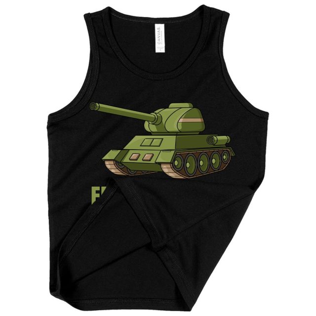 Kids’ Frank the Tank Sleeveless Shirt – Old School Tank