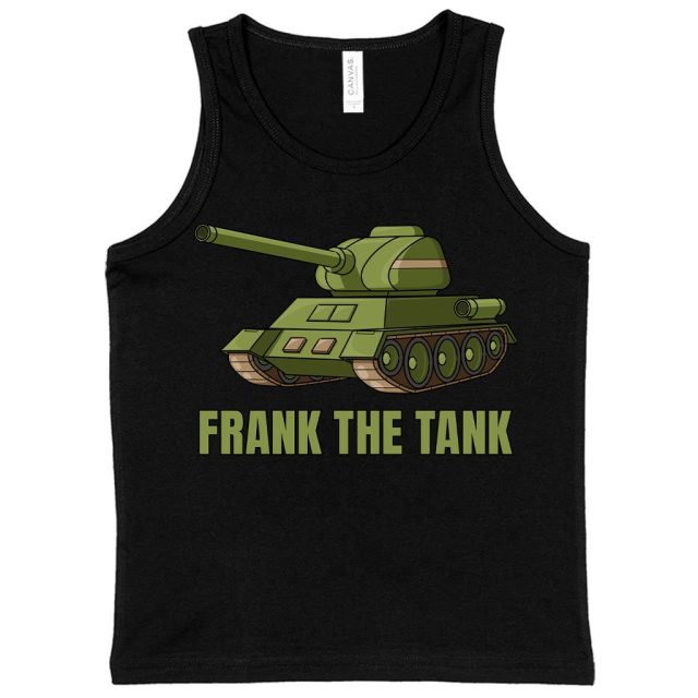 Kids’ Frank the Tank Sleeveless Shirt – Old School Tank