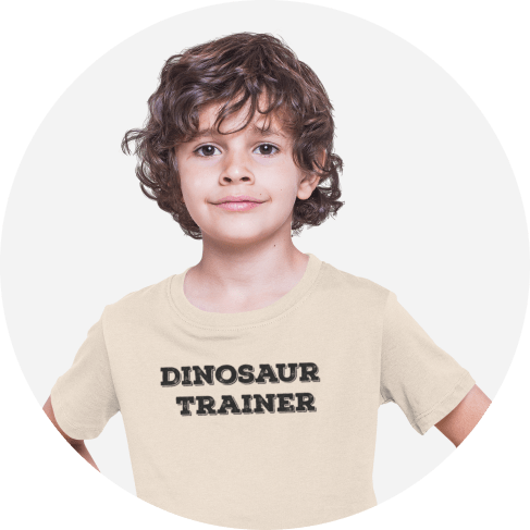 Kids’ Dinosaur Trainer T-Shirt