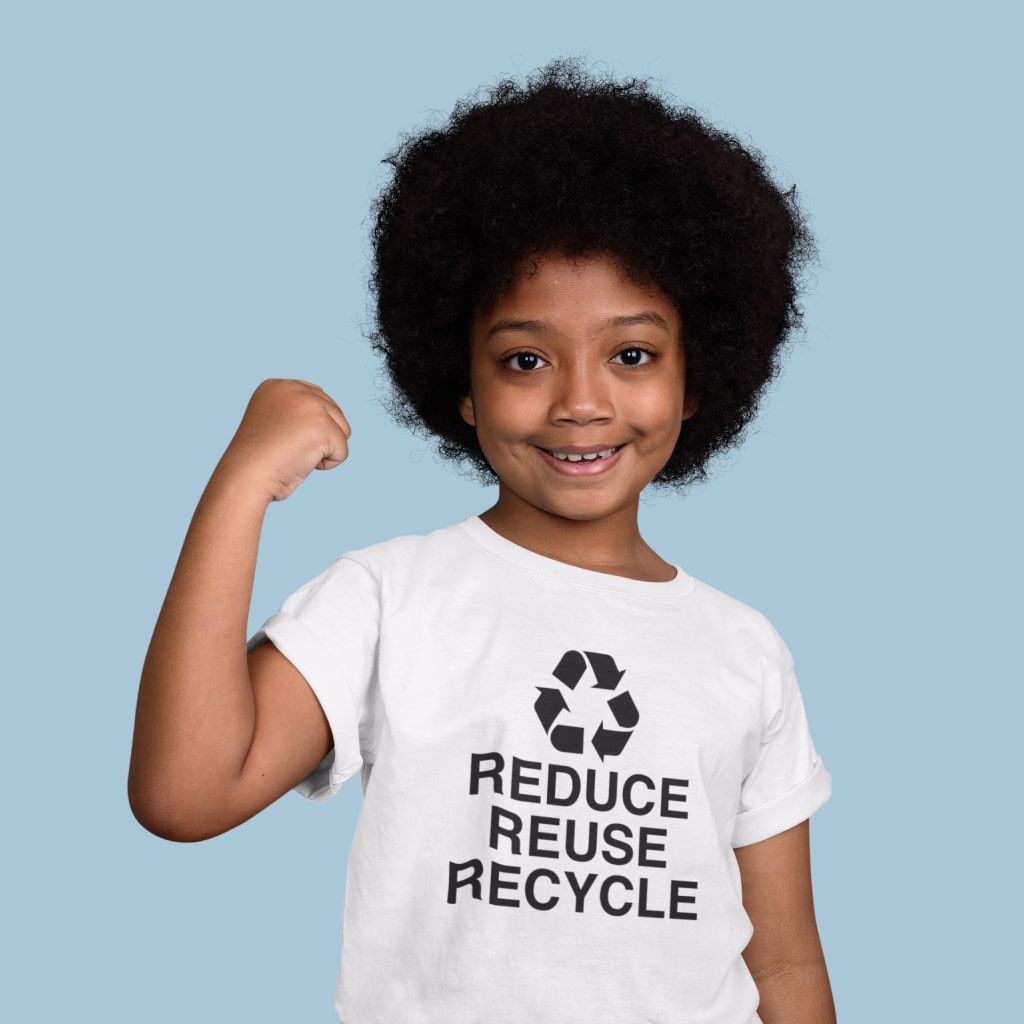 Reduce Reuse Recycle Kids’ Jersey T-Shirt