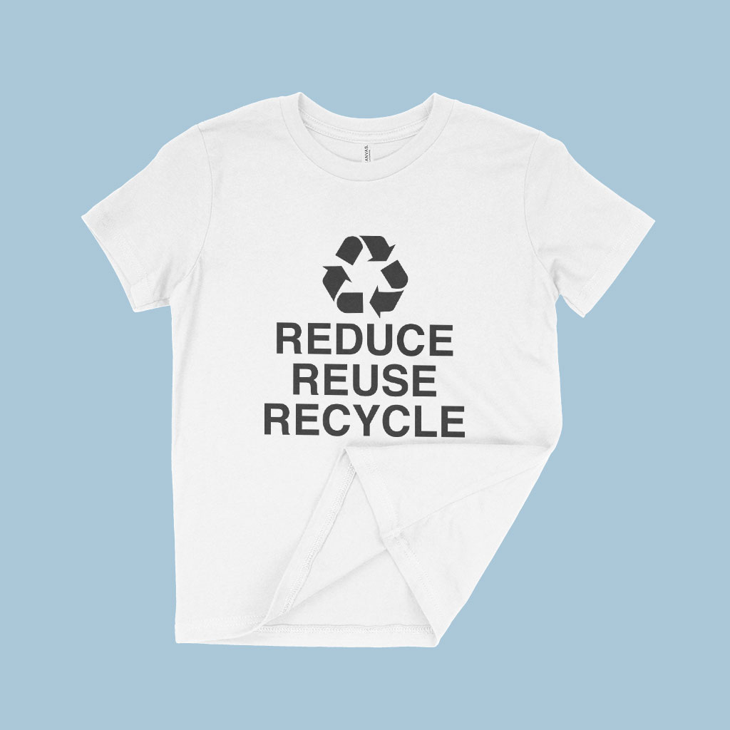 Reduce Reuse Recycle Kids’ Jersey T-Shirt